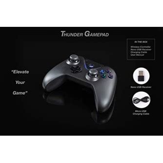 Cosmic Byte Thunder Wireless Gamepad for PC with Touch Controls
