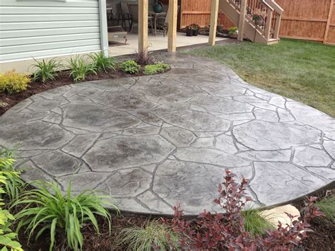 Stamped Concrete Flagstone Pattern - Stamp Collecting Tips