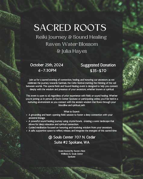 Sacred Roots Reiki and Sound Healing