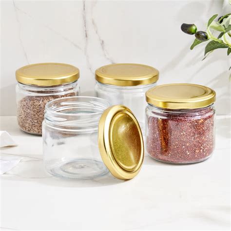 Buy Corsica Maria Set of 4 Storage Jars - 350ml from Corsica by Home ...