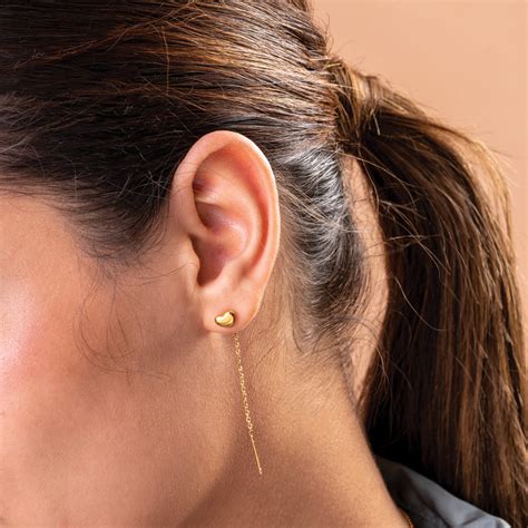 Buy Needle Heart Earrings online- Palmonas – PALMONAS