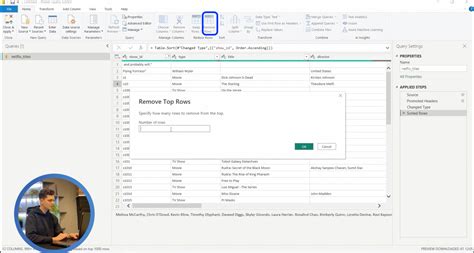 Image result for Power Query Table Buffer Column Sort Example