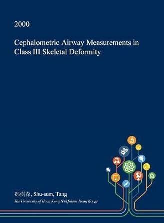 Cephalometric Airway Measurements in Class III Skeletal Deformity ...