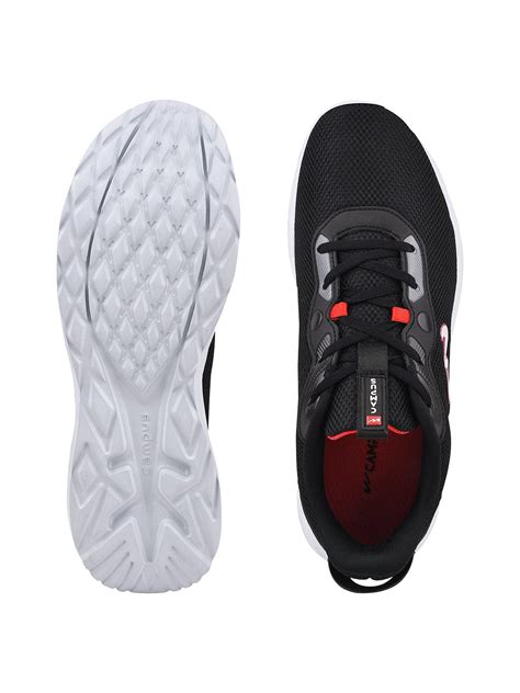 Buy Running Shoes For Men: Camp-Smart-Blk-Red | Campus Shoes