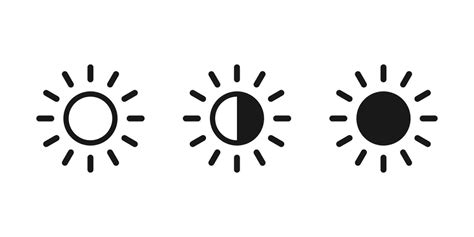 Image result for Brightness Control Icon
