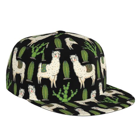 Baseball Cap - Alpaca Cute llamas cactus funny Hats for Men/Women Low ...