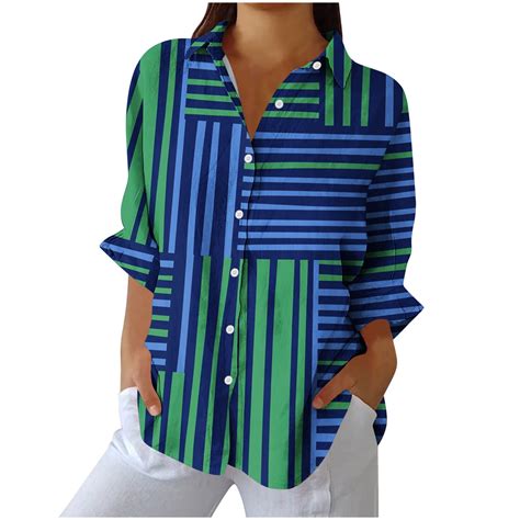 Cilsoka Work Shirts for Women Business Casual White Tops for Women 3/4 ...