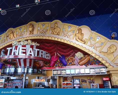 Movie Theater Concession Stand Editorial Photo - Image of theatre ...