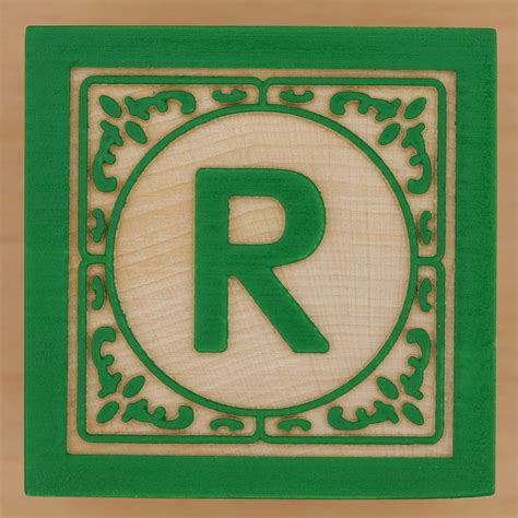 Block Letter R - a photo on Flickriver