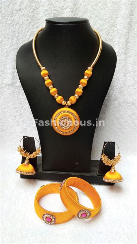 Silk Threads - Buy silk thread designer jewellery online india – Page 3 ...