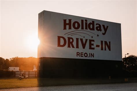 Holiday Drive-In Movie Theater in Reo, Indiana