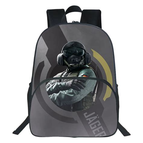 Rainbow Six Siege Backpack ESports Game Backpack School Bag Teen Travel ...