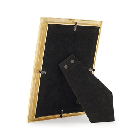 Shop Gold Plated Textured Metal Photo Frame - Large - at Best Price ...