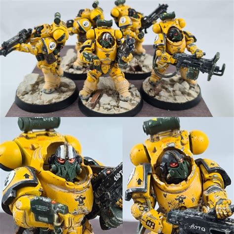 Warhammer 40k space marines imperial fist veteran sergeant – Artofit