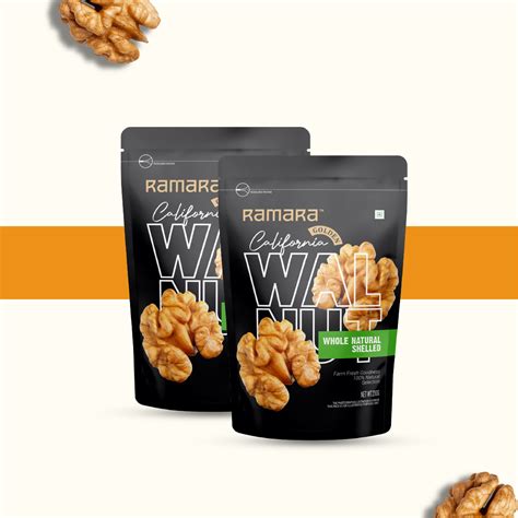 Buy Premium Raw Walnuts (Pack of 2)