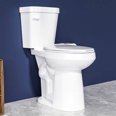 Miuara Extra Tall Toilet 21 Inch - Elongated Toilet Single Flush 1.28 ...