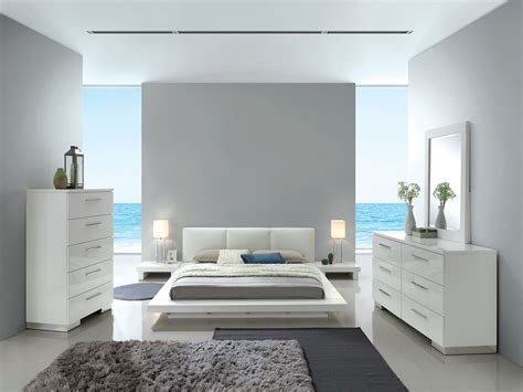 Christie White Bedroom Set | Las Vegas Furniture Store | Modern Home ...