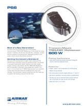 Underwater depth sensor - P66 TRIDUCER® - Airmar Technology - with ...