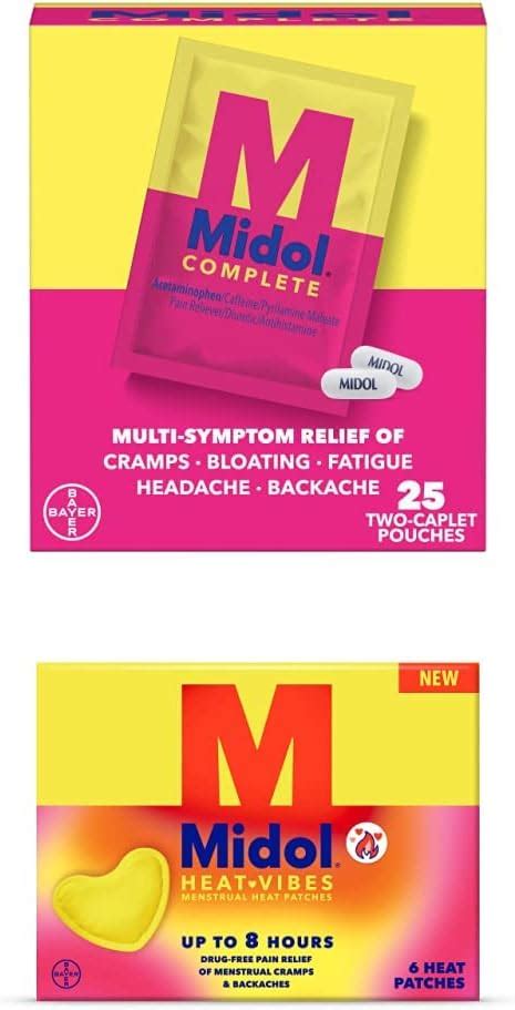 Midol Complete Caplets - Menstrual Symptom Relief, India | Ubuy