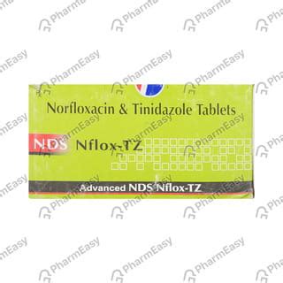 Nds Advanced Nflox Tz Strip Of 10 Tablets: Uses, Side Effects, Price ...