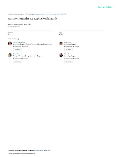 Image result for NH4NO3 Explosion