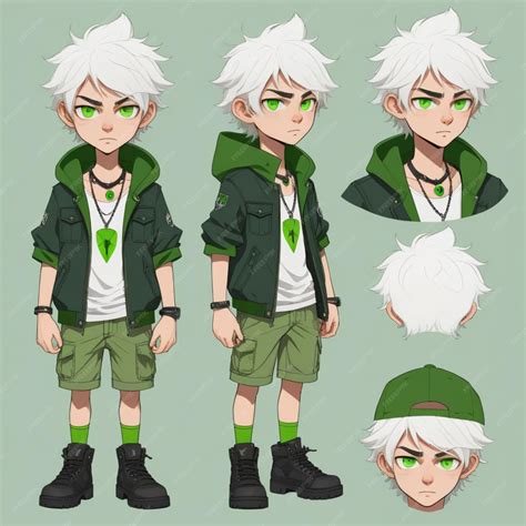 Anime boy character illustration | Premium AI-generated image