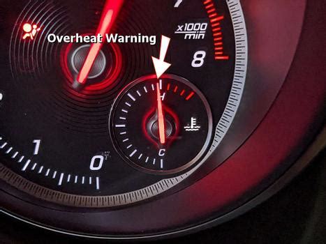 Image result for Engine Overheating Warning Sign