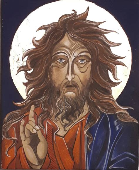 John the Baptist Painting by Lynda Miller Baker | Saatchi Art