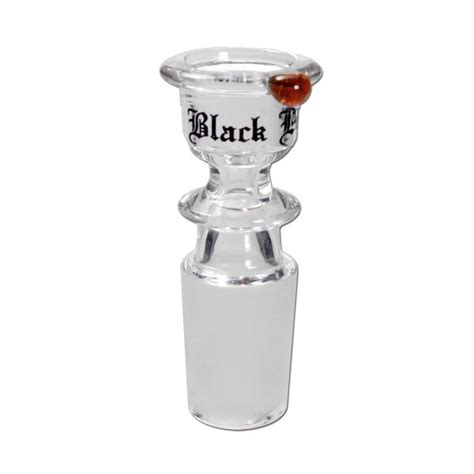 Black Leaf Glas Bowl Cylinder 18,8, 6,59