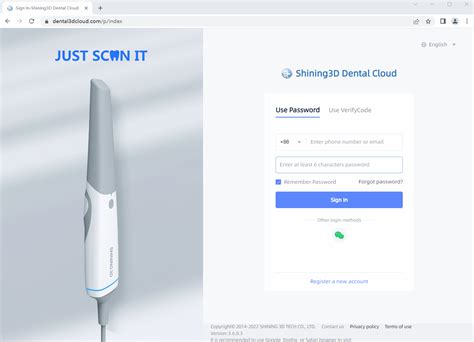 Login to the Dental Cloud : Dental Support