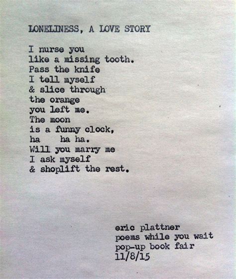 Poems About Sadness And Loneliness