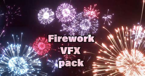 Unity Firework Particle 2D 的图像结果