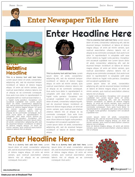 Newspaper Article Example 的图像结果