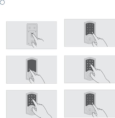 Image result for Weiser Programming Lock Instructions