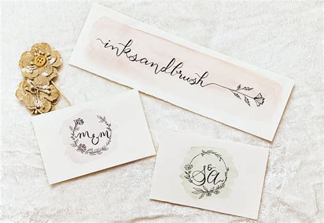 Get Your Hands On These Pretty Custom Hand Painted Stationary ...