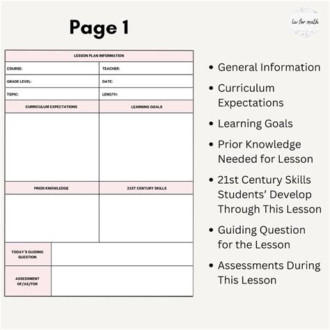 Image result for Lesson Page Design