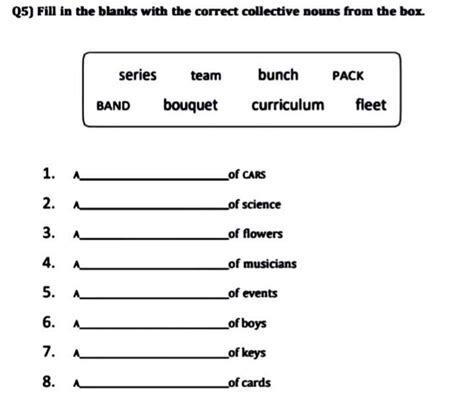 Write the collective noun - Brainly.in