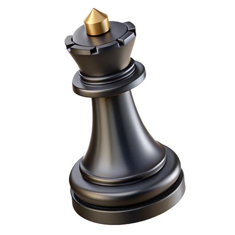Black Rook Chess Piece 3d Icon 45686300 PNG