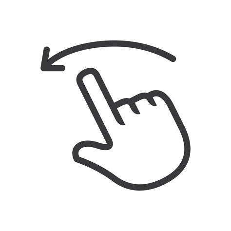 Tapping and swiping gestures