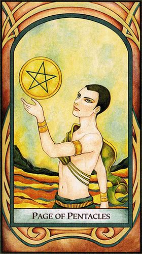Page of Pentacles Tarot Card Meanings and Symbolism