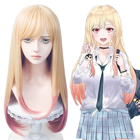 Sonsoke My Dress Up Darling Anime Figure Kitagawa Marin Wig ...