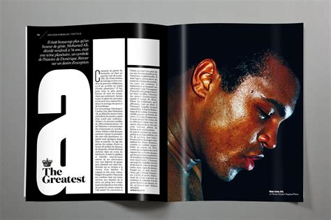 Magazine design double page spread – Artofit