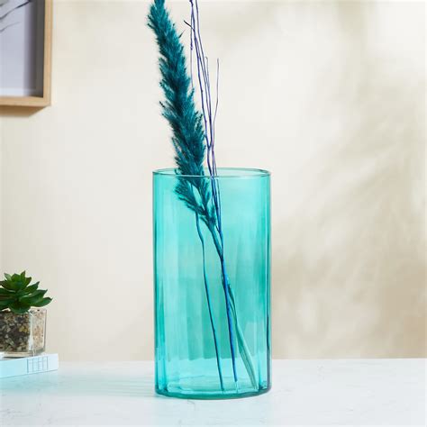 Buy Eadric Glass Vase from Home Centre at just INR 399.0