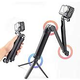 Buy Sounce 3-Way Monopod Grip Tripod Foldable Selfie Stick, Stabilizer ...