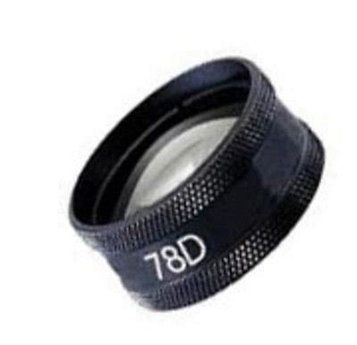 SCIENTIFIC_HUB 78D Diagnostic Non Contact Lens in Case (Blue colour ...