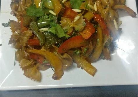 Farfalle pasta Recipe by Geeta Virmani - Cookpad