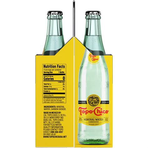 Bottles of Topo Chico mineral water seen on ice at Atmosphere City of Angels Launch Party Powered by