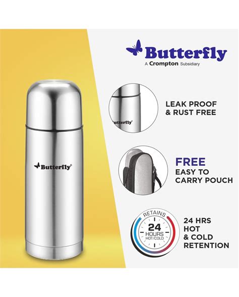 Butterfly Dazz Stainless Steel Vacuum Flask 1000 ML