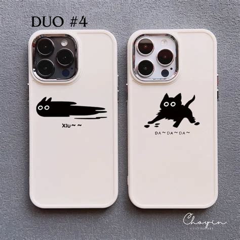 Cute Couple Phone Case, Matching Phone Case for iPhone 15 Pro Max 14 13 ...