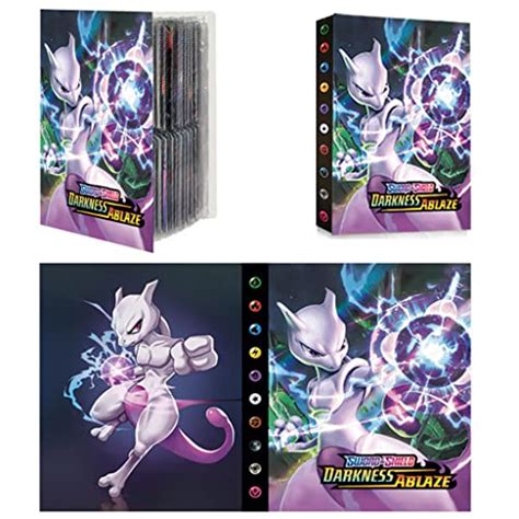 PATPAT® Poke-mon Binder, Trading Cards Collector Album for 120 Poke-mon ...